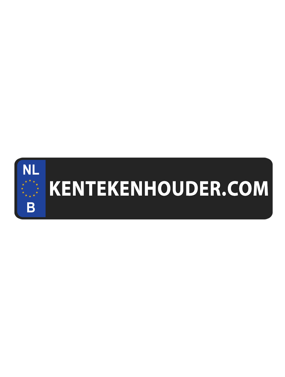 Logo Showroomplaat-grijs kentekenhoudercom